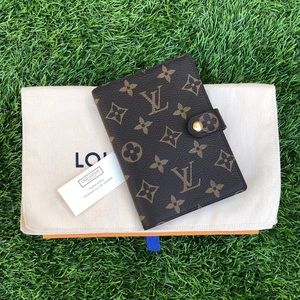 Louis Vuitton Small Ring Agenda Cover Monogram